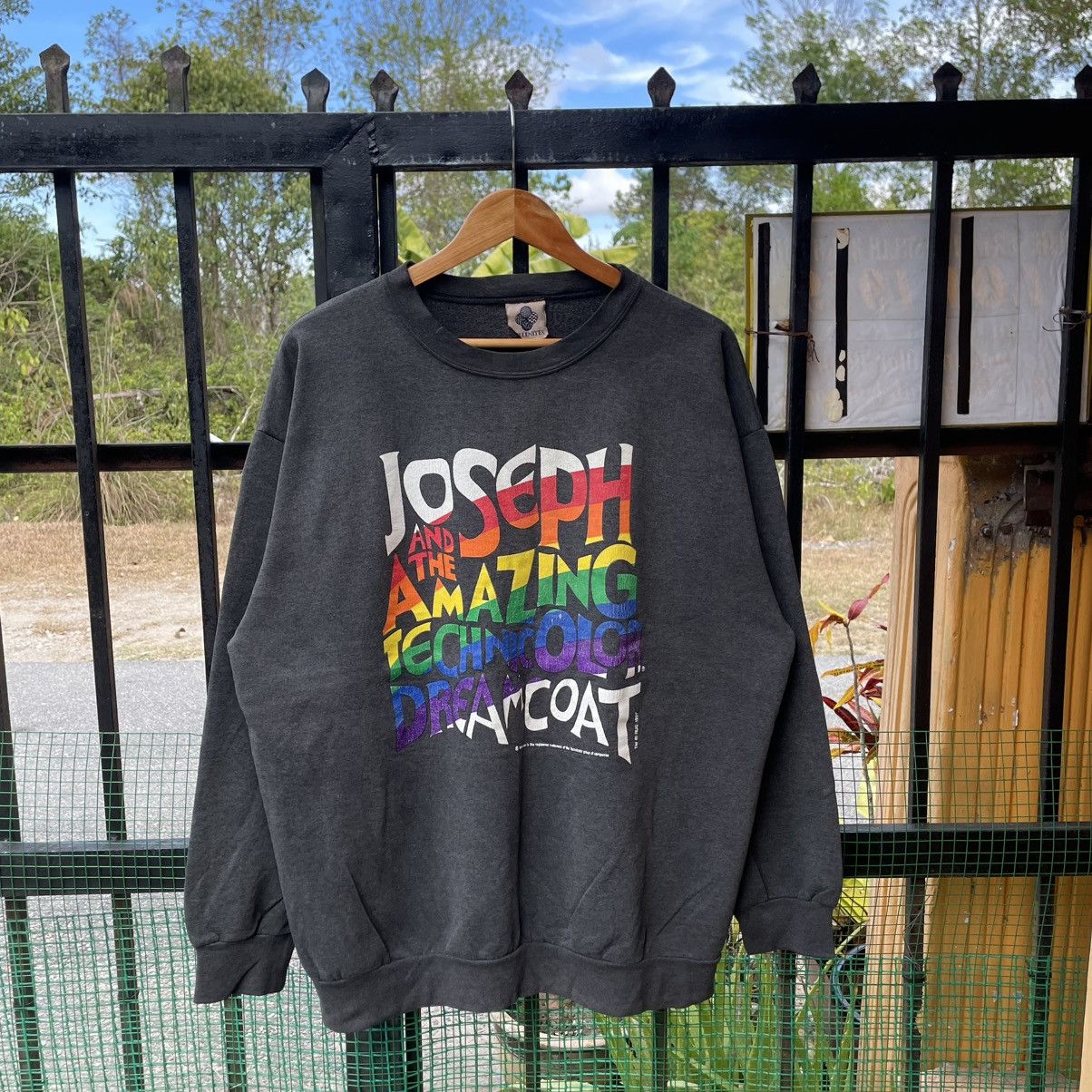 Band Tees 🔥Vintage 1991 Joseph And The Amazing Technicolour Sweatshirt Size US L / EU 52-54 / 3 - 1 Thumbnail
