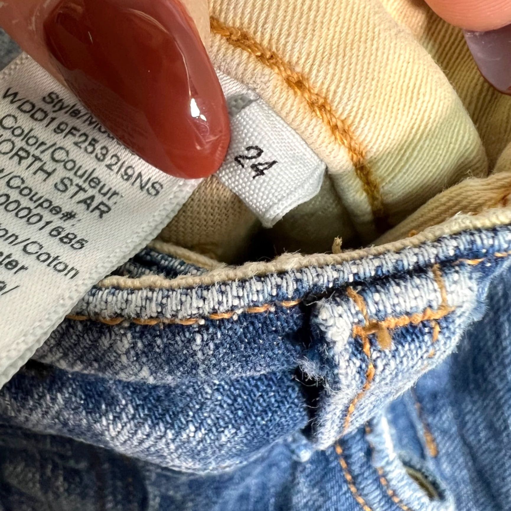Rag & Bone VINTAGE Rag & Bone Womens Size 24 Rosa Mid-Rise Boyfriend Jeans Distressed Denim Blue Size 42" / US 20 - 5 Thumbnail
