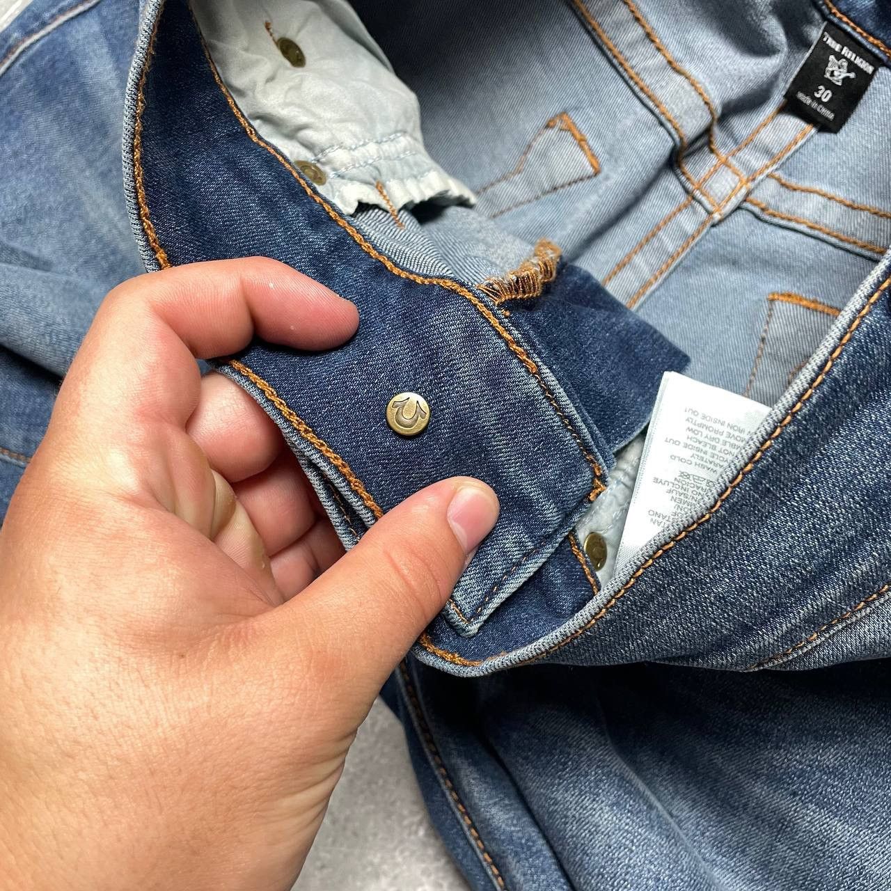 Other True Religion Rocco Skinny Relaxed Fit NF SN Jeans Blue Size US 30 / EU 46 - 10 Thumbnail