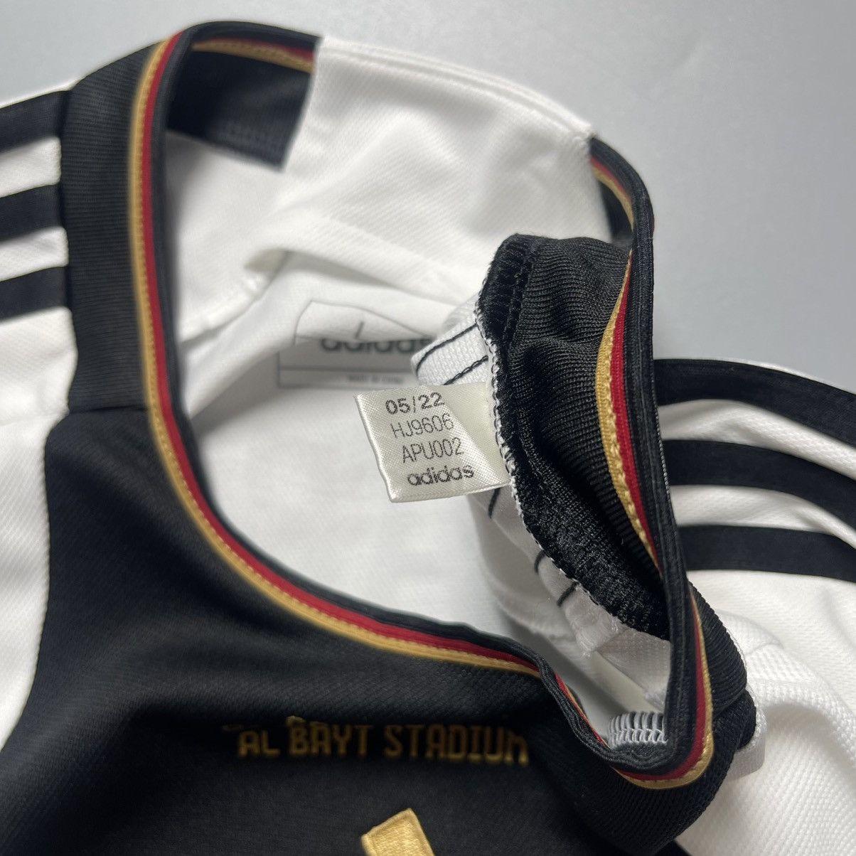 Adidas GERMANY ADIDAS 2022 WORLD CUP SOCCER HOME JERSEY #10 GNABRY Size US L / EU 52-54 / 3 - 7 Thumbnail