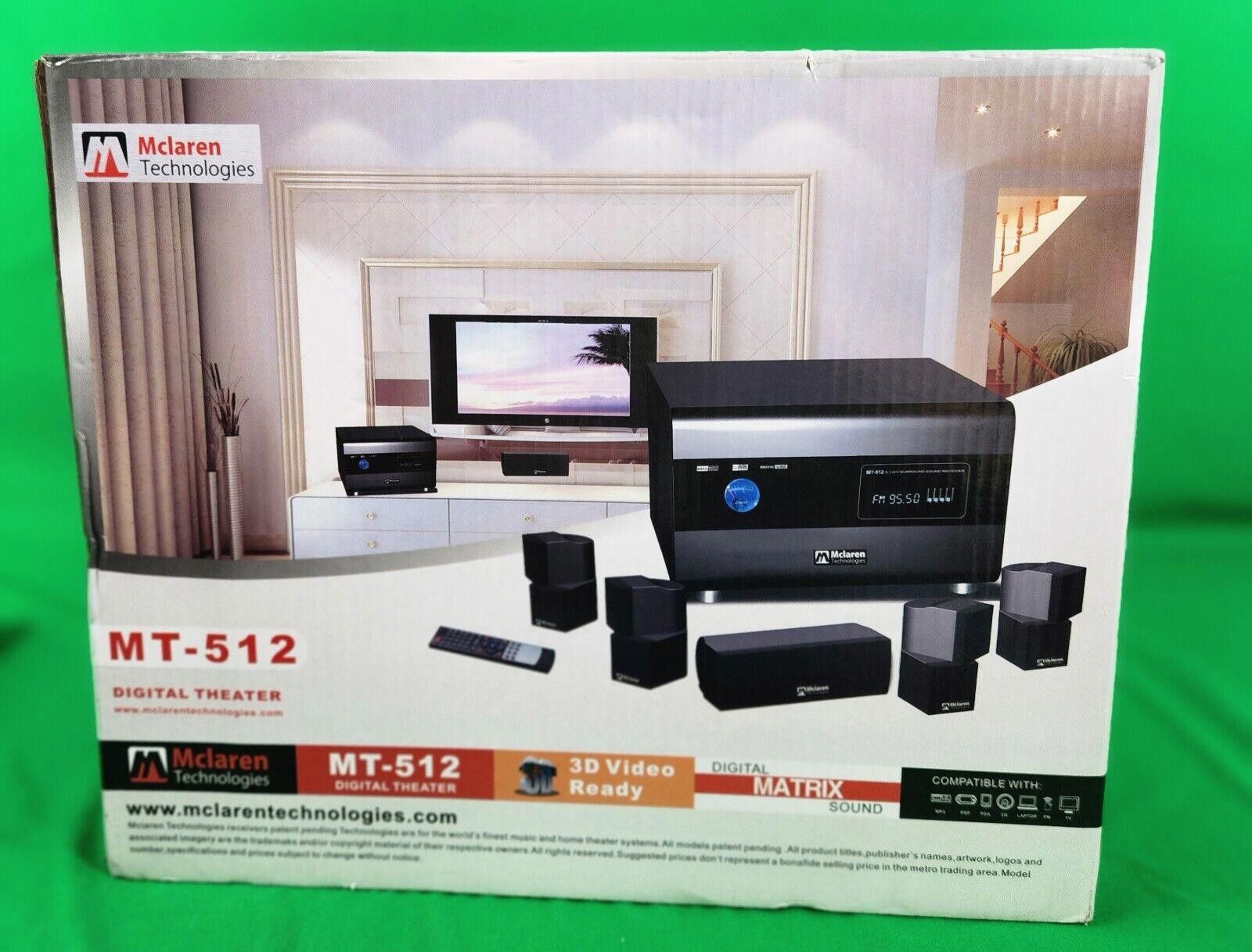Designer McLaren MT-512 Digital Theater System with 3D Video Size ONE SIZE - 1 Thumbnail