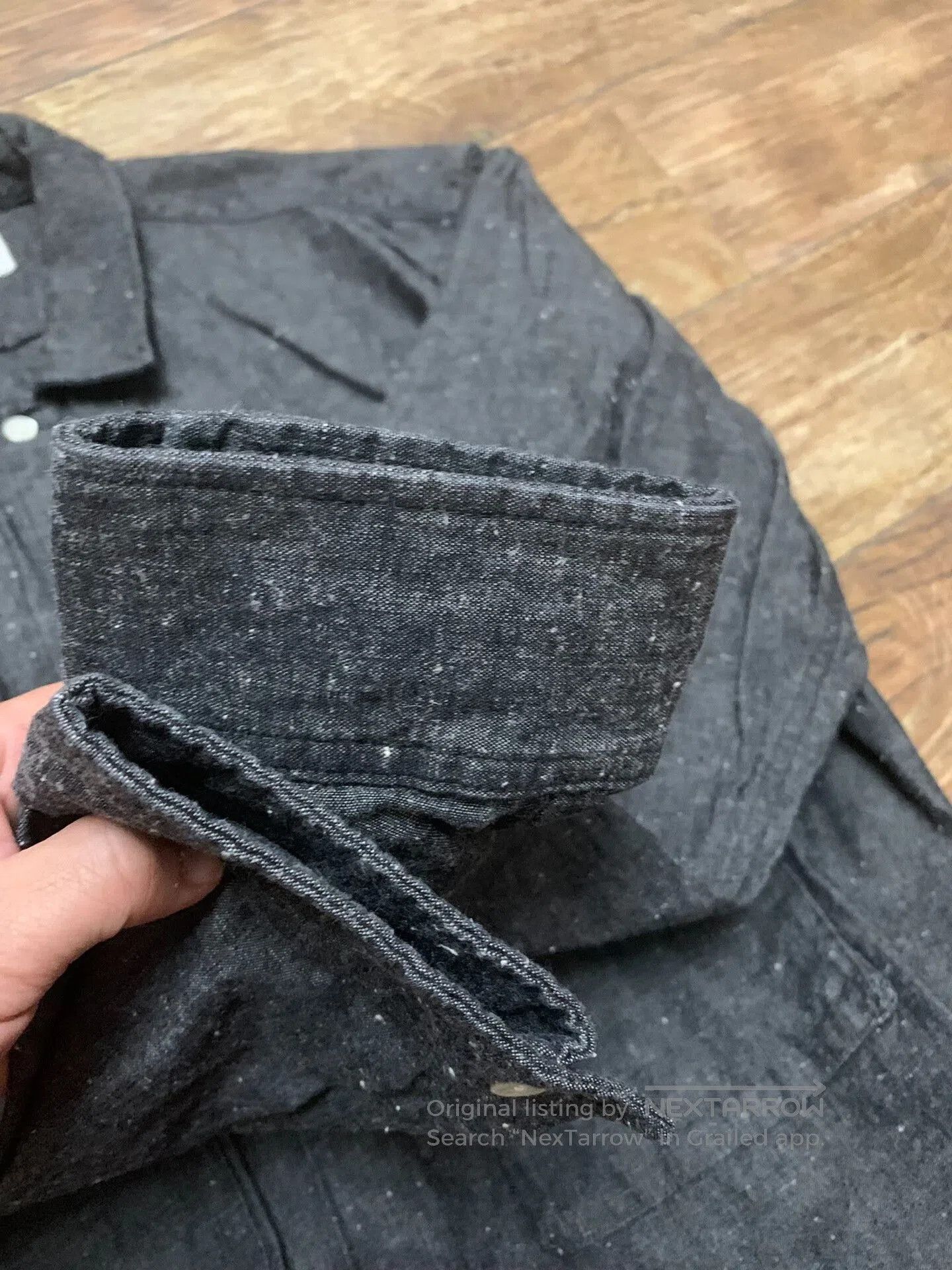 Japanese Brand pilgrim ivan long sleeve shirt. Size US M / EU 48-50 / 2 - 8 Thumbnail