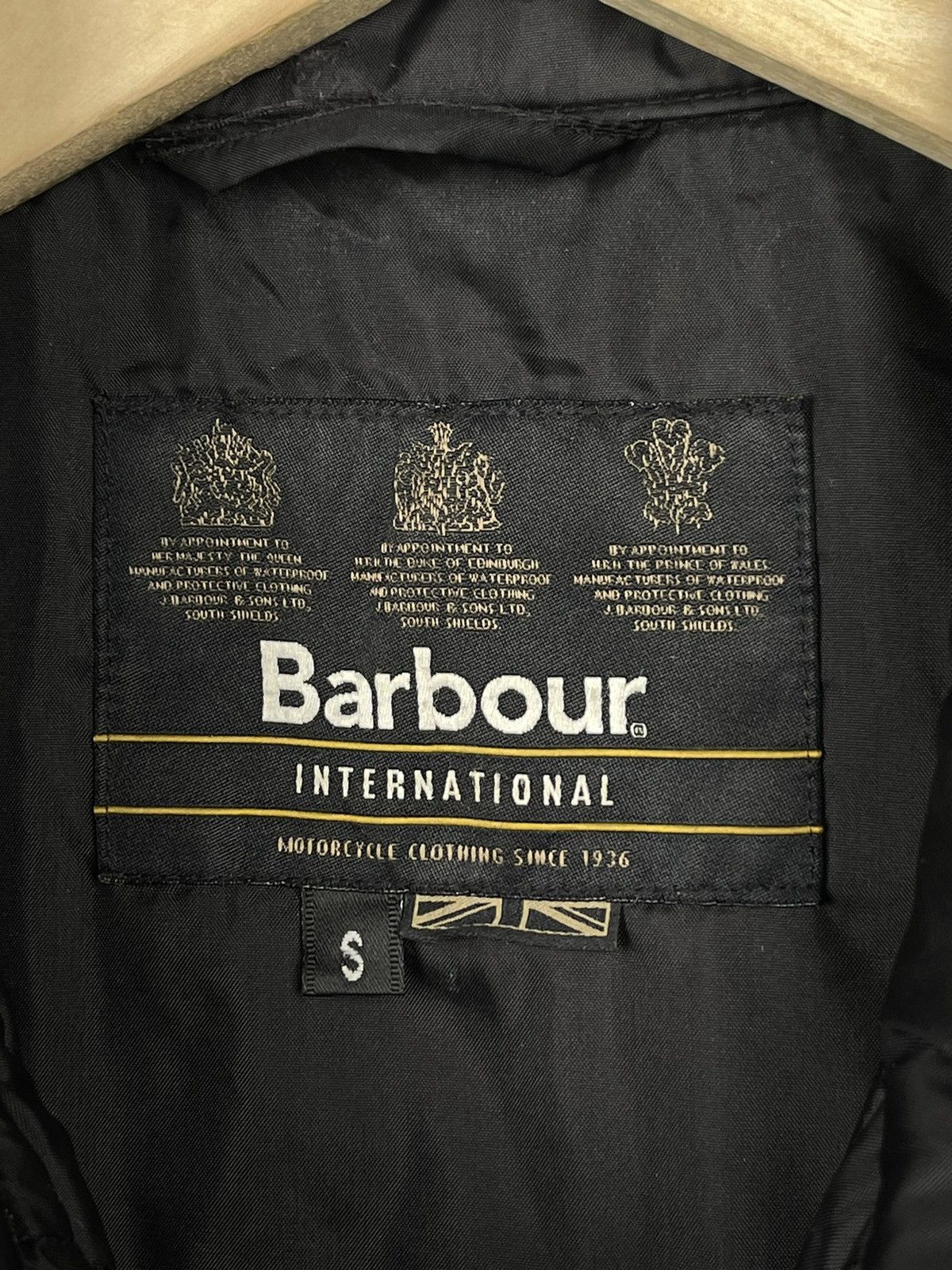 Barbour × Vintage Barbour International Ariel Track Quilt Jacket Men’s Size S Size US S / EU 44-46 / 1 - 14 Thumbnail