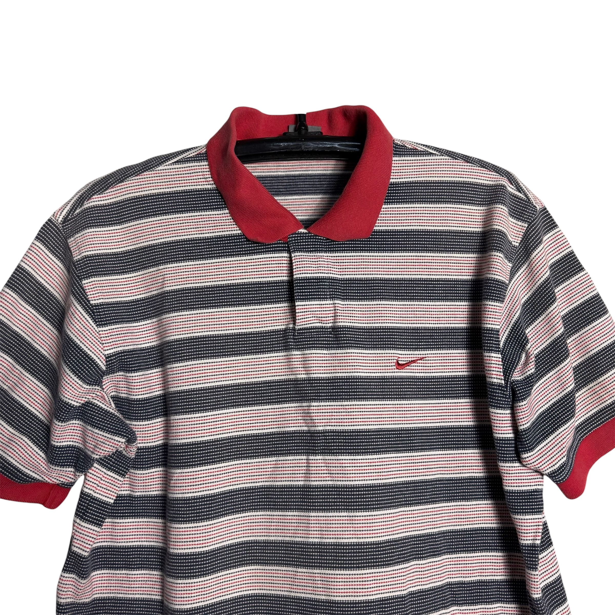Nike 🔥RARE🔥Nike Border Patern Polo Shirt Size US XL / EU 56 / 4 - 2 Thumbnail