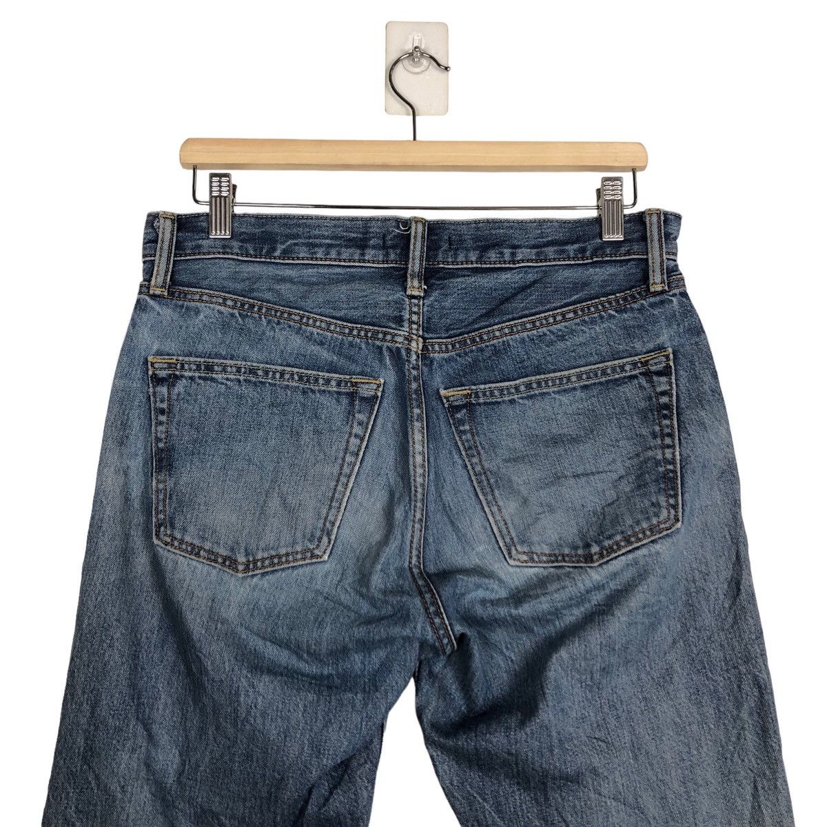 Japanese Brand 🔥RARE DISTRESSED DENIM UNIQLO JEANS JAPAN ISSEY MIYAKE Size US 29 - 9 Thumbnail