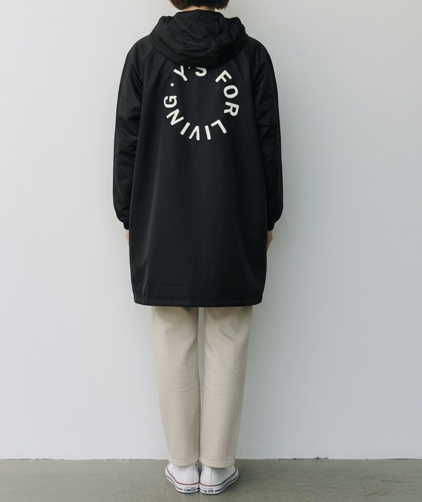Yohji Yamamoto TAX FREE 🇺🇸 Vintage y’s for living logo nylon hooded jacket Size US XL / EU 56 / 4 - 2 Thumbnail