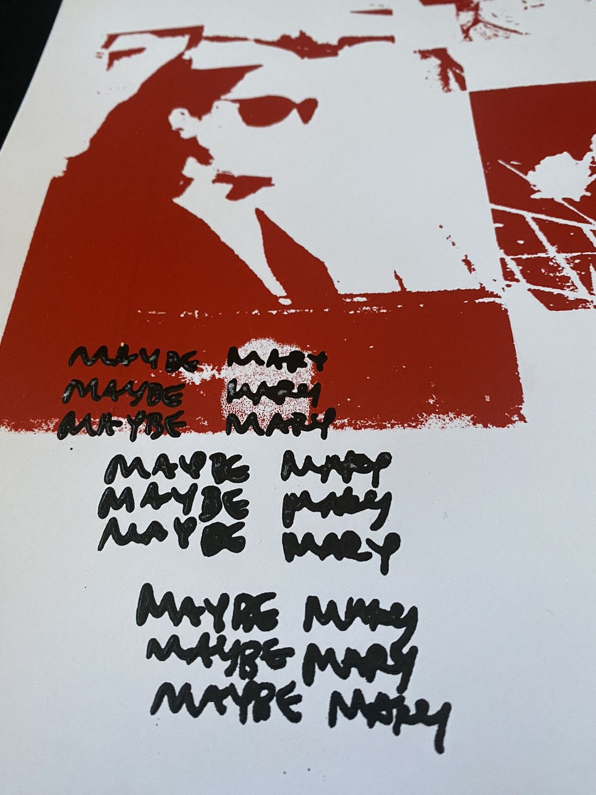 MoMA Maybe Mary lithograph Art print Size ONE SIZE - 2 Thumbnail