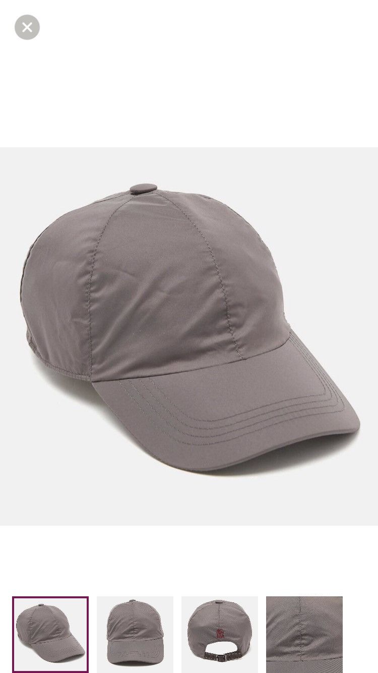 Brunello Cucinelli NWT nylon cap Size ONE SIZE - 1 Thumbnail