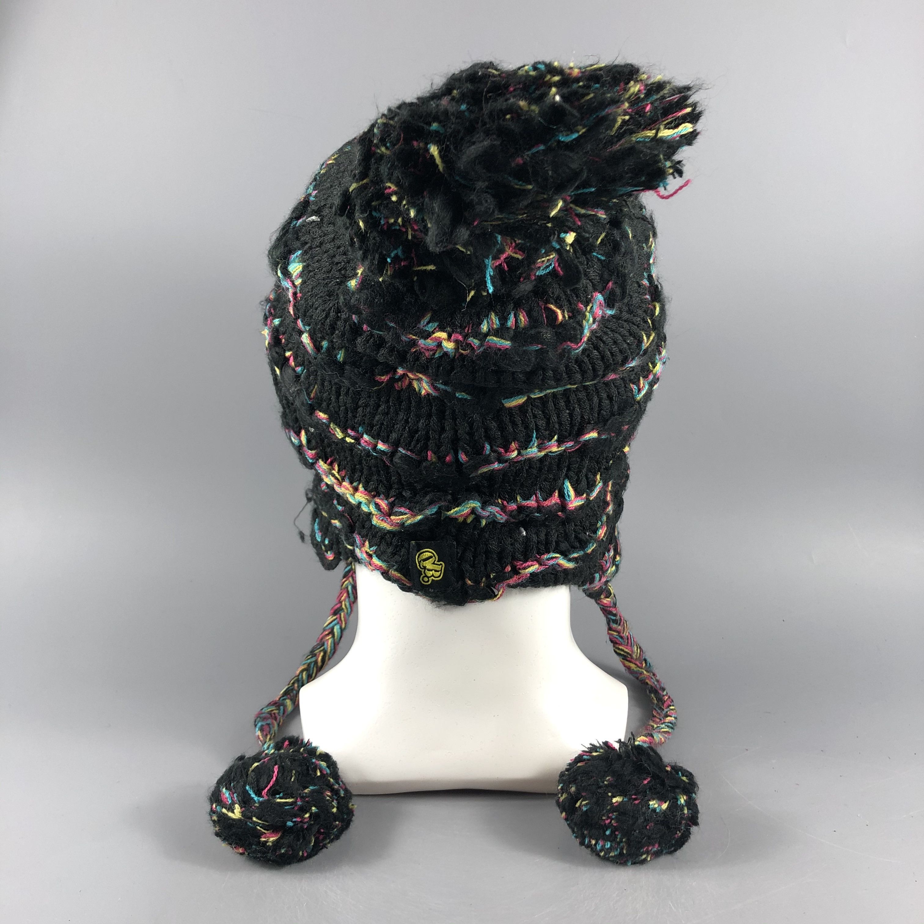 Japanese Brand × Other × Vintage Unknown Ear Flap Hat Bobble Beanie Snow Hat Snow Cap -D268 Size ONE SIZE - 2 Thumbnail