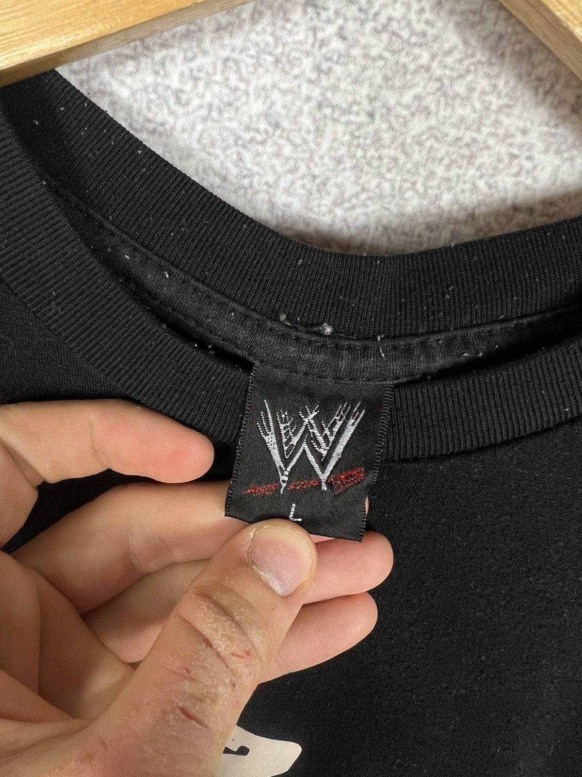 WWE Vintage The Rock WWE Tee Boots 2 Asses T-Shirt Size US L / EU 52-54 / 3 - 10 Thumbnail