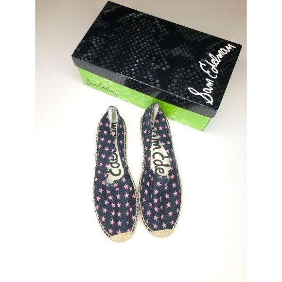 Sam Edelman Sam Edelman Pink Star Espadrille Shoes Size US 7.5 / IT 37.5 - 3 Thumbnail