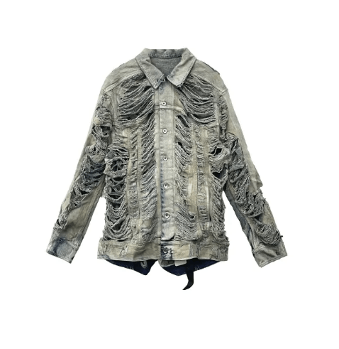 Rick Owens Rick Owens Washed Denim Shirt Jacket Size US M / EU 48-50 / 2 - 1 Thumbnail