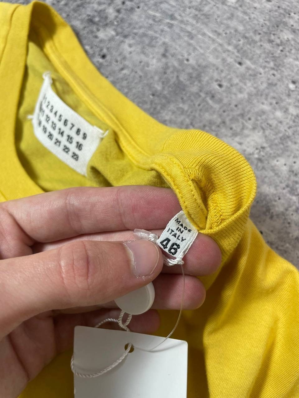 Maison Margiela New SS07 Maison Margiela Yellow Flower Logo Tee T-Shirt Y2K Size US M / EU 48-50 / 2 - 7 Thumbnail