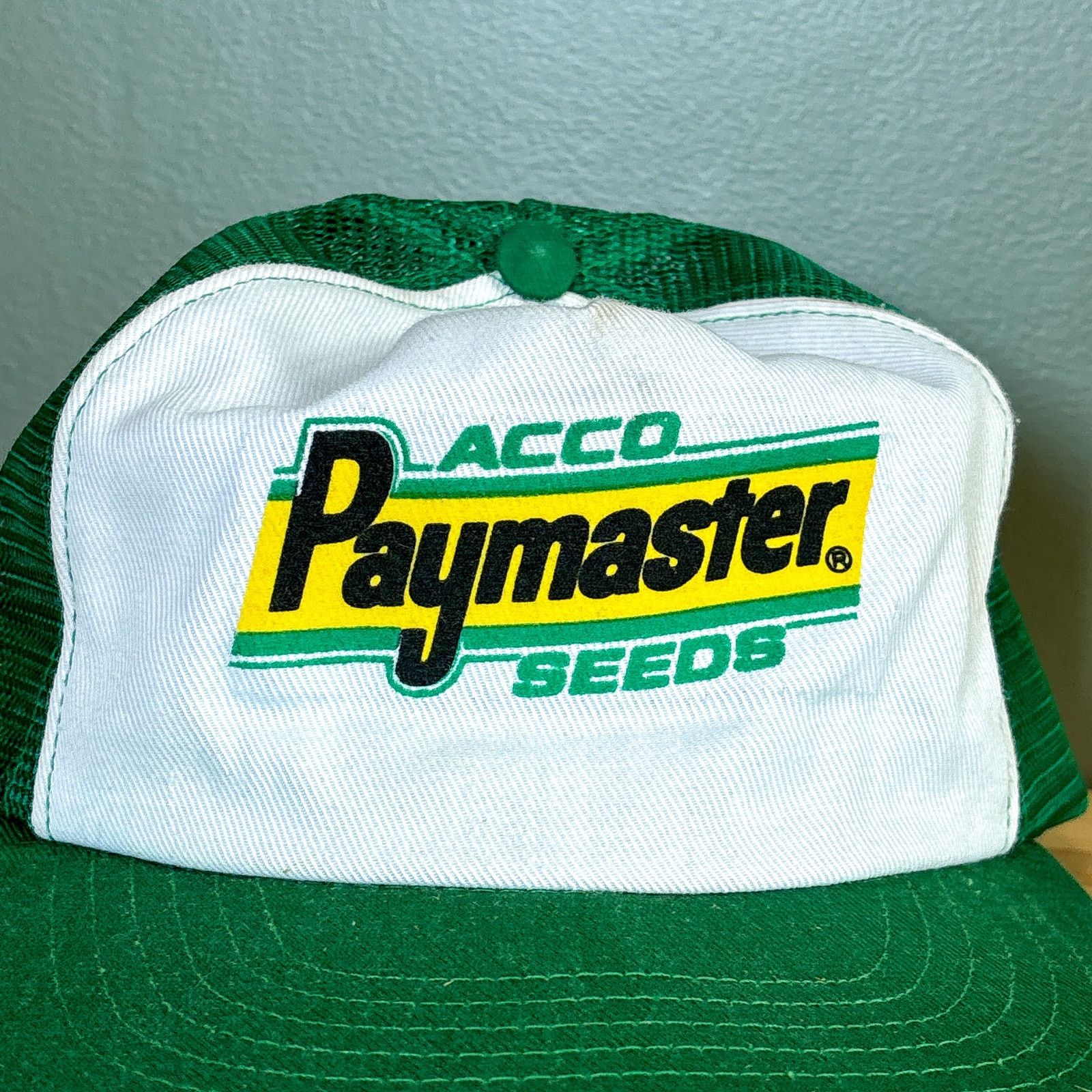 Swingster Vintage Swingster Acco Paymasters Seeds Trucker Snapback Hat Size ONE SIZE - 2 Thumbnail