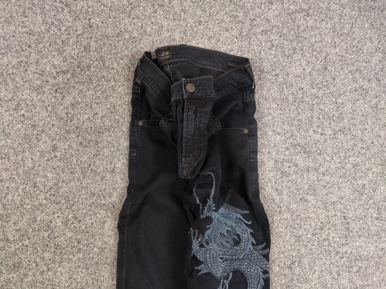 Citizens Of Humanity Citizens of Humanity Design USA Dragon Logo Denim Jeans Size 29" - 4 Thumbnail