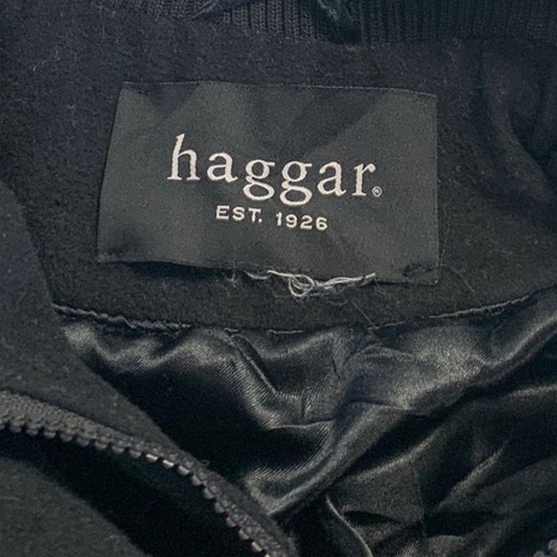 Haggar Haggar Mens Large Collared Lined Wool Blend Winter Coat Size US L / EU 52-54 / 3 - 5 Thumbnail