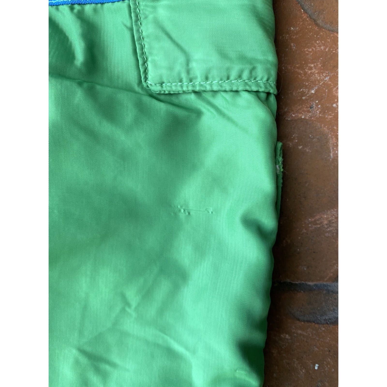 Equipment VINTAGE Banana Equipment Green/Blue Nylon Cargo Pants Small Size US 28 / EU 44 - 4 Thumbnail