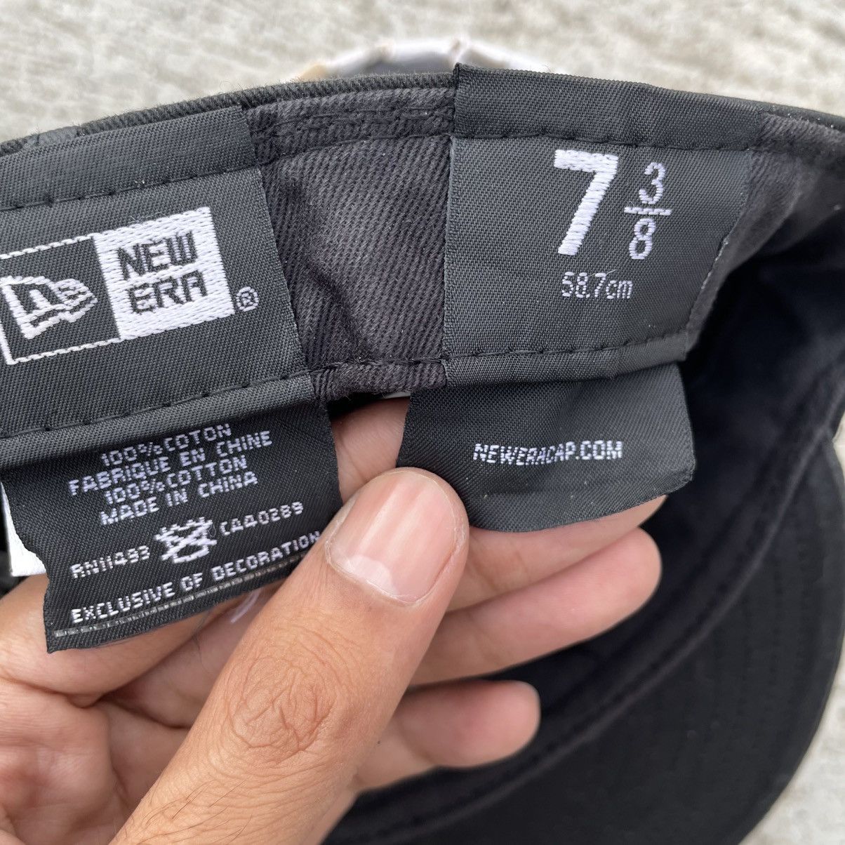 New Era Black in black camo NY fitted cap Size ONE SIZE - 12 Thumbnail