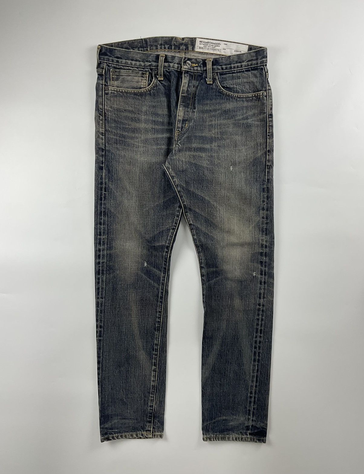 Neighborhood Neighborhood Washed Narrow Denim Size US 34 / EU 50 - 1 Thumbnail