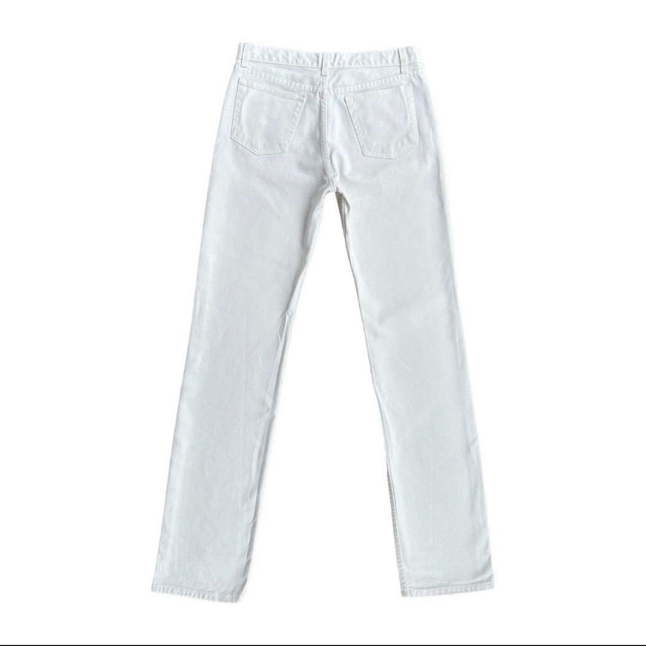 Helmut Lang Vintage Helmut Lang Boot Cut White Denim Jeans Size US 30 / EU 46 - 2 Thumbnail
