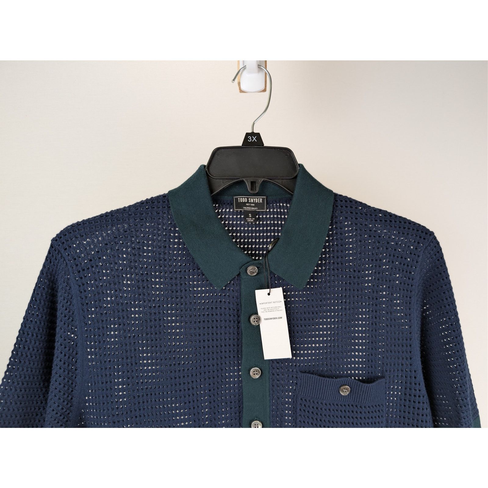 Todd Snyder o1rshd1 CC20 Polo Shirt in Classic Navy Size US S / EU 44-46 / 1 - 3 Thumbnail