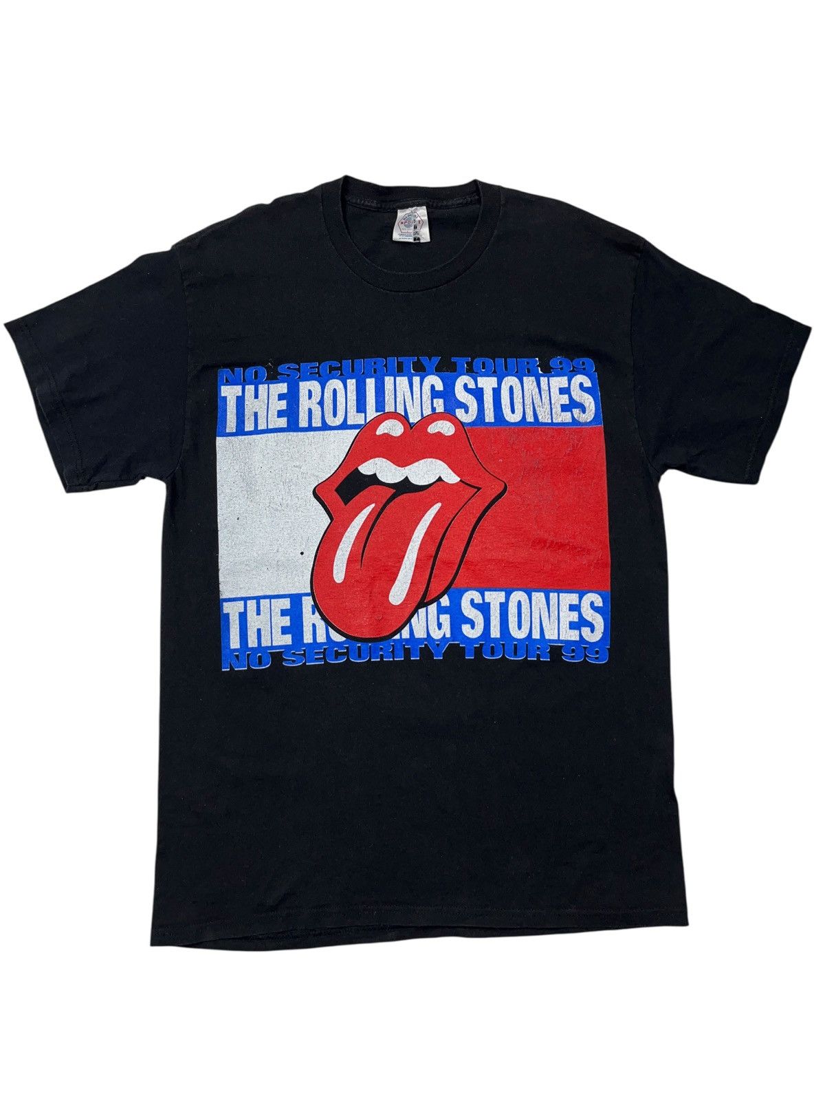 The Rolling Stones Vintage 1999 The Rolling Stones No Security Tour T-shirt Size US L / EU 52-54 / 3 - 1 Thumbnail