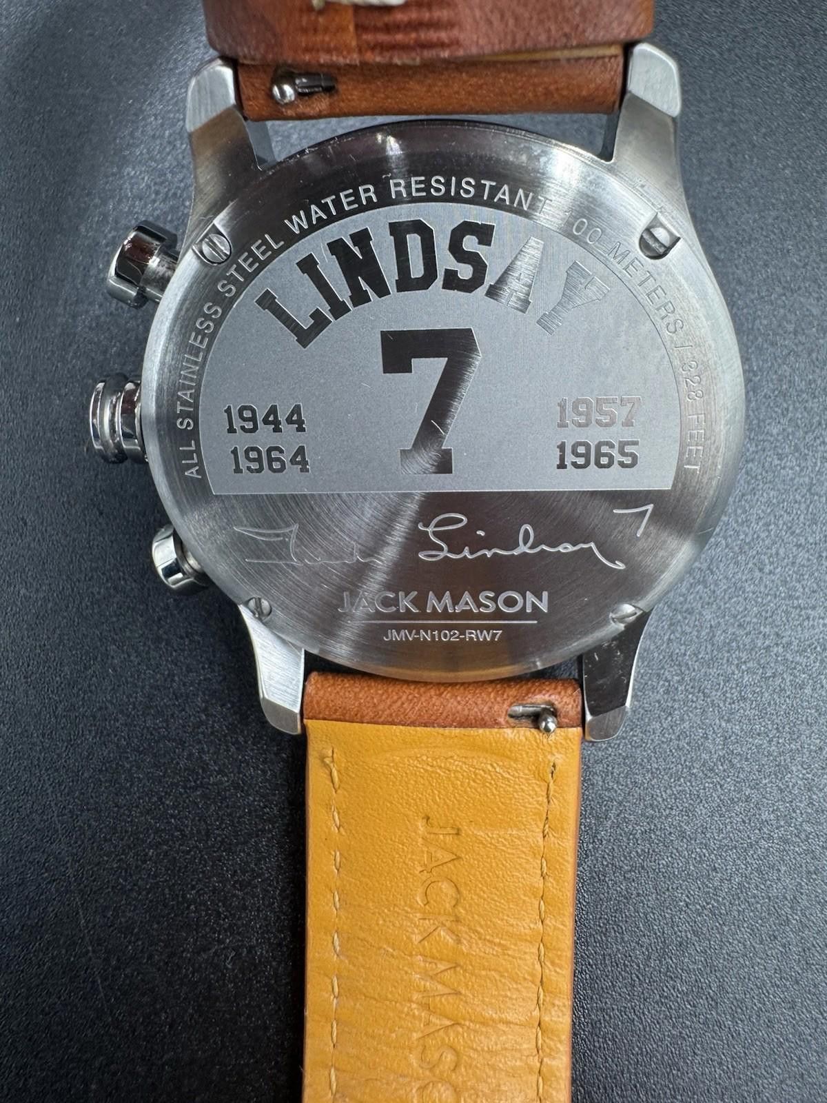 Other Jack Mason Ted Lindsay #7 Limited Edition Detroit Red Wings Size ONE SIZE - 7 Thumbnail