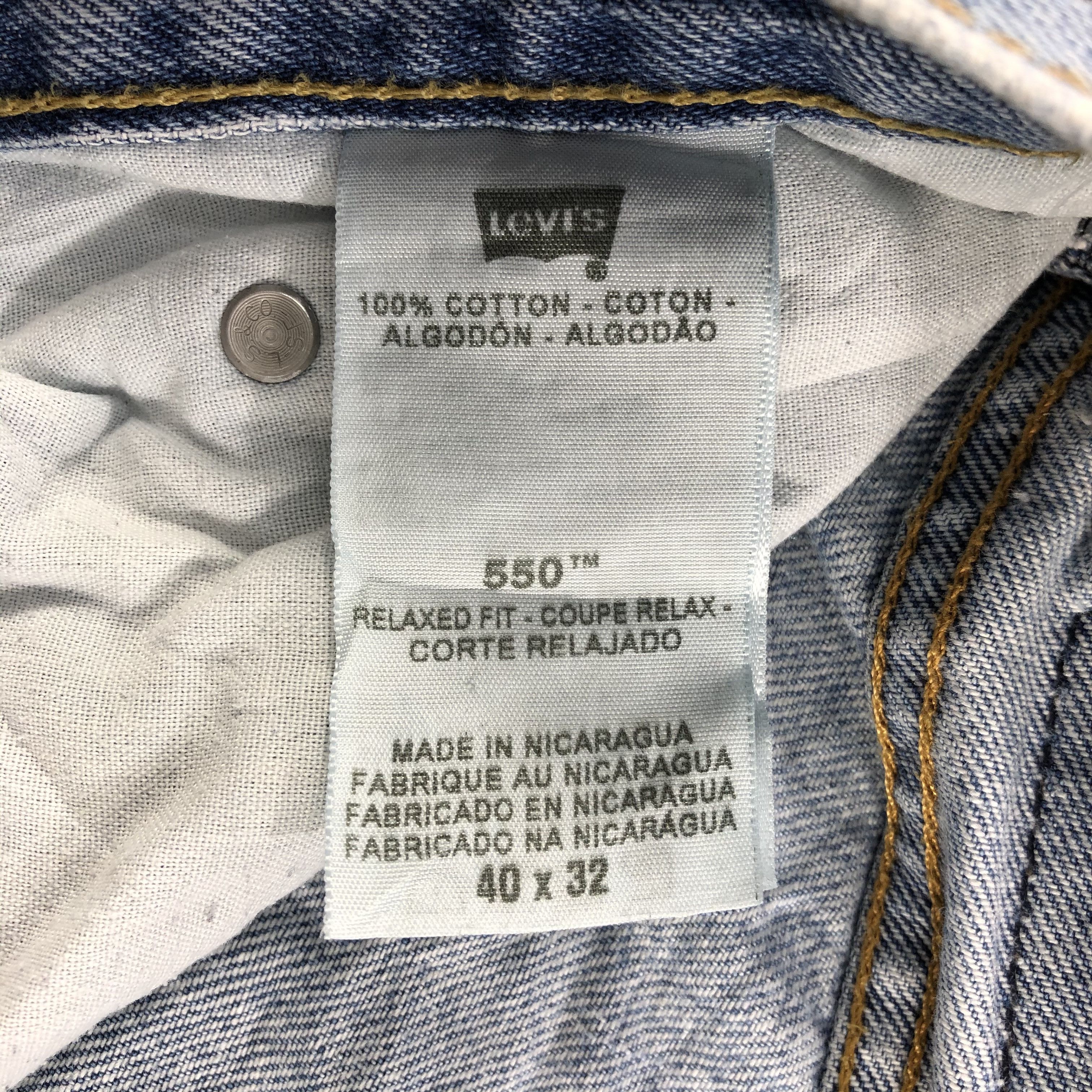 Levi's × Vintage Vintage Levis 550 Jeans-JM1056 Size US 39 - 10 Thumbnail