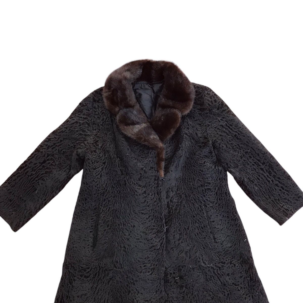 14th Addiction × If Six Was Nine RARE FUR JACKET WINTER FASHION Size M / US 6-8 / IT 42-44 - 4 Thumbnail