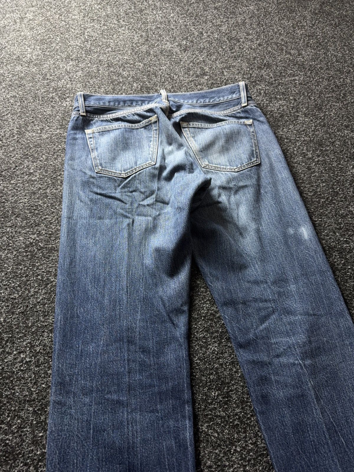 Uniqlo Japanese 00s Y2K UNIQLO Selvedge Regular Fit Jeans Size US 32 / EU 48 - 18 Thumbnail