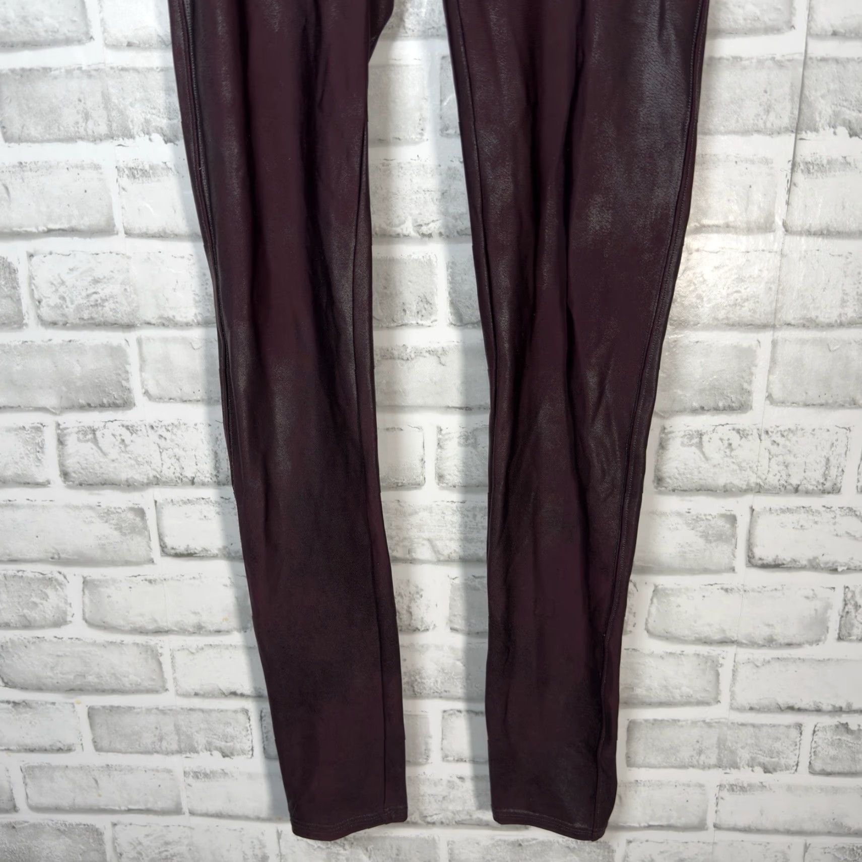 Spanx Spanx By Sara Blakely Athletic Pants Womens L Purple Compression Activewear Pants Size 36" / US 14 / IT 50 - 3 Thumbnail