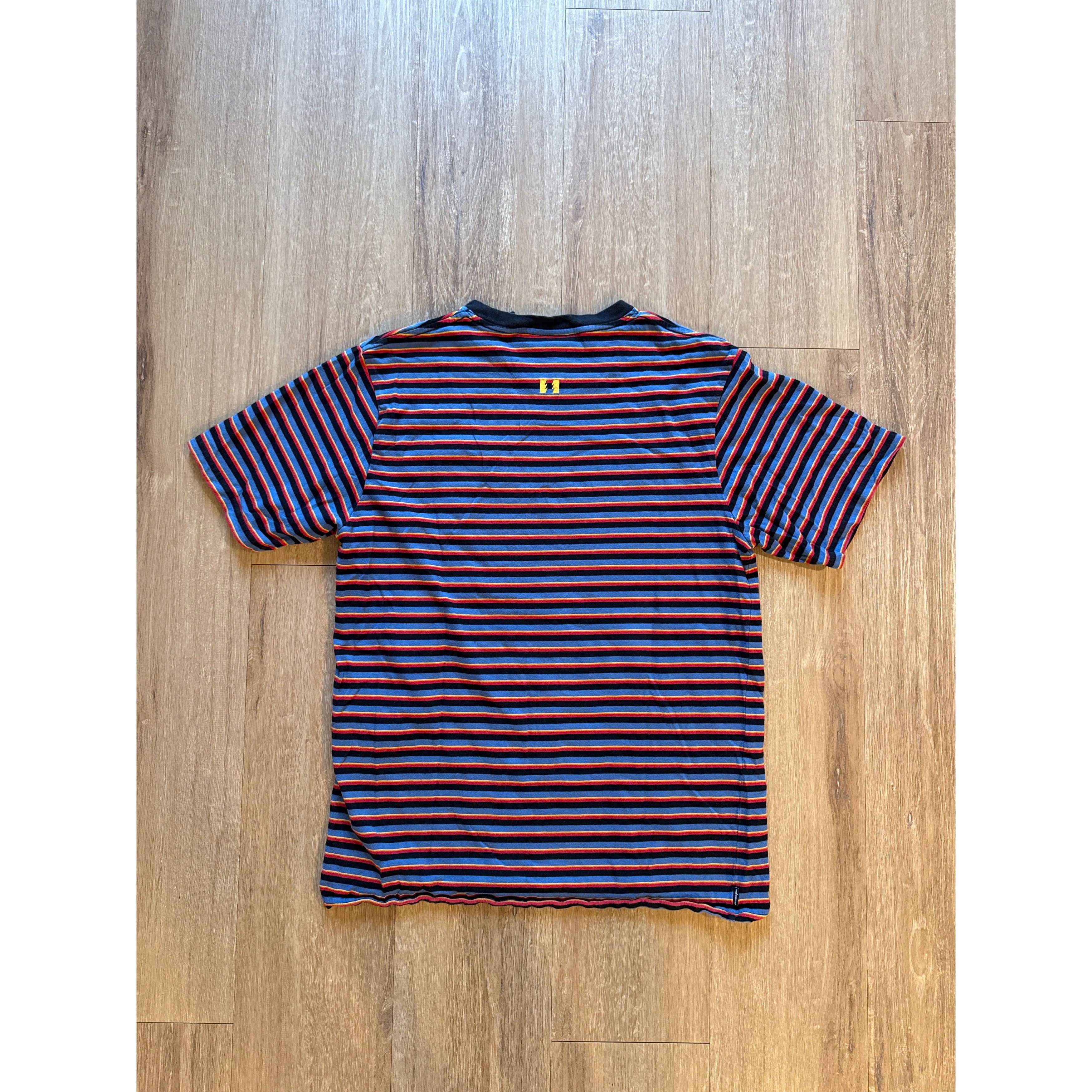 The Hundreds The Hundreds Striped Tee Size US L / EU 52-54 / 3 - 3 Thumbnail