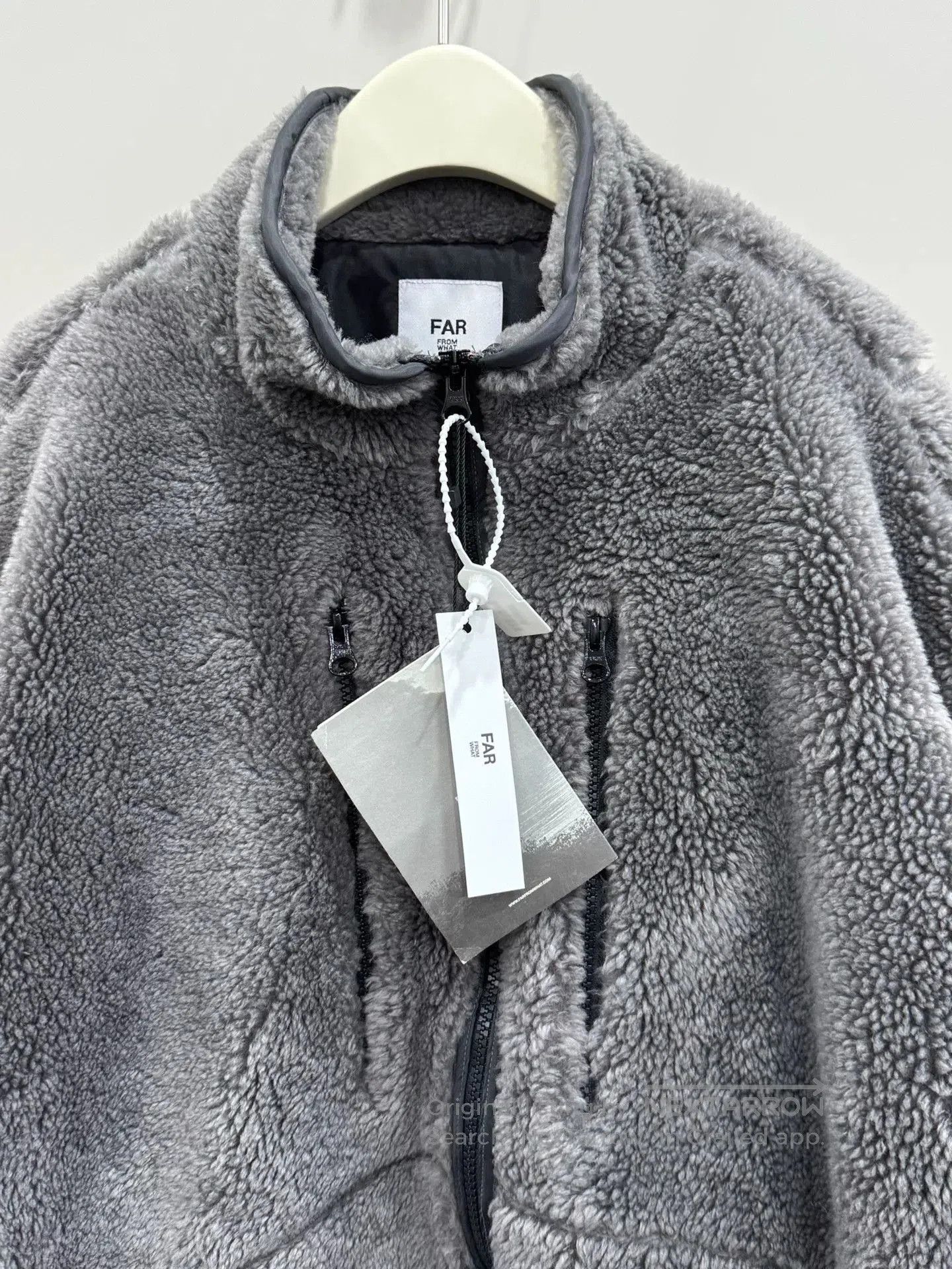 Other gray fleece zip-up jacket size M. Size US M / EU 48-50 / 2 - 3 Thumbnail