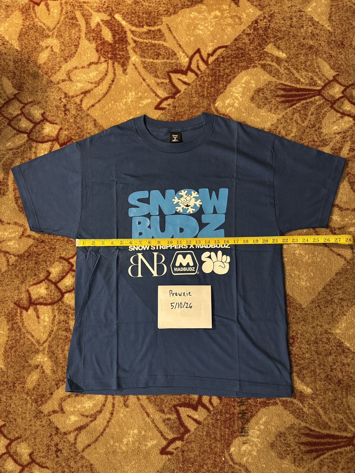 Snow Strippers Snow Strippers X Madbudz Snowbudz NYC Pop Up Shirt Size US L / EU 52-54 / 3 - 8 Thumbnail