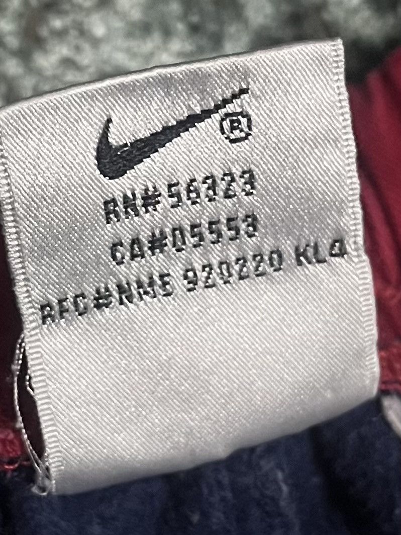 Nike Vintage 90s Nike Wide-Leg Cotton Joggers – Navy Blue, Size M Size US 32 / EU 48 - 6 Thumbnail