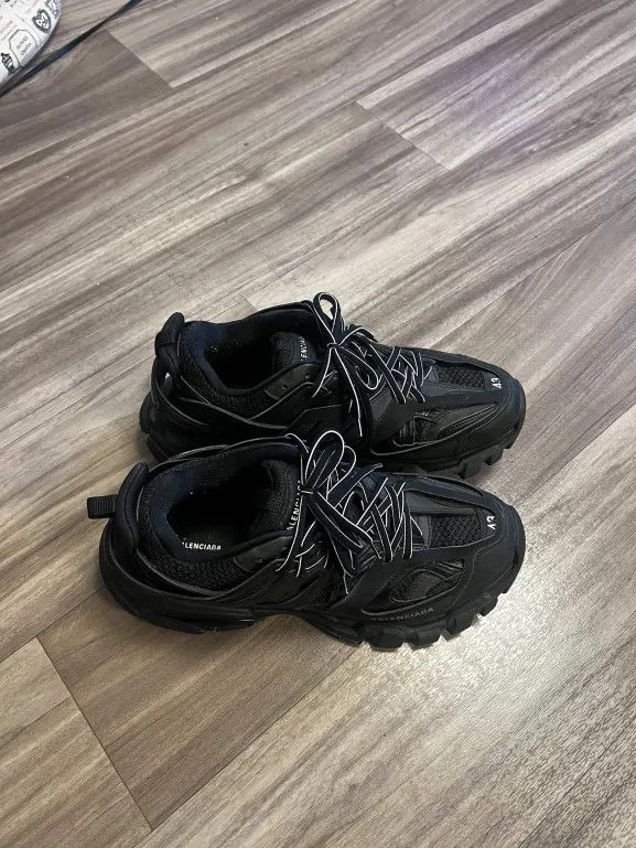 Balenciaga Balenciaga Black Tracks - Size 8 Size US 8 / EU 41 - 2 Thumbnail