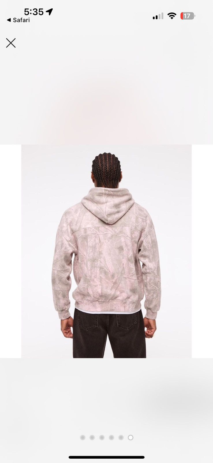 Abercrombie & Fitch Pink Camo Hoodie Size US L / EU 52-54 / 3 - 5 Thumbnail