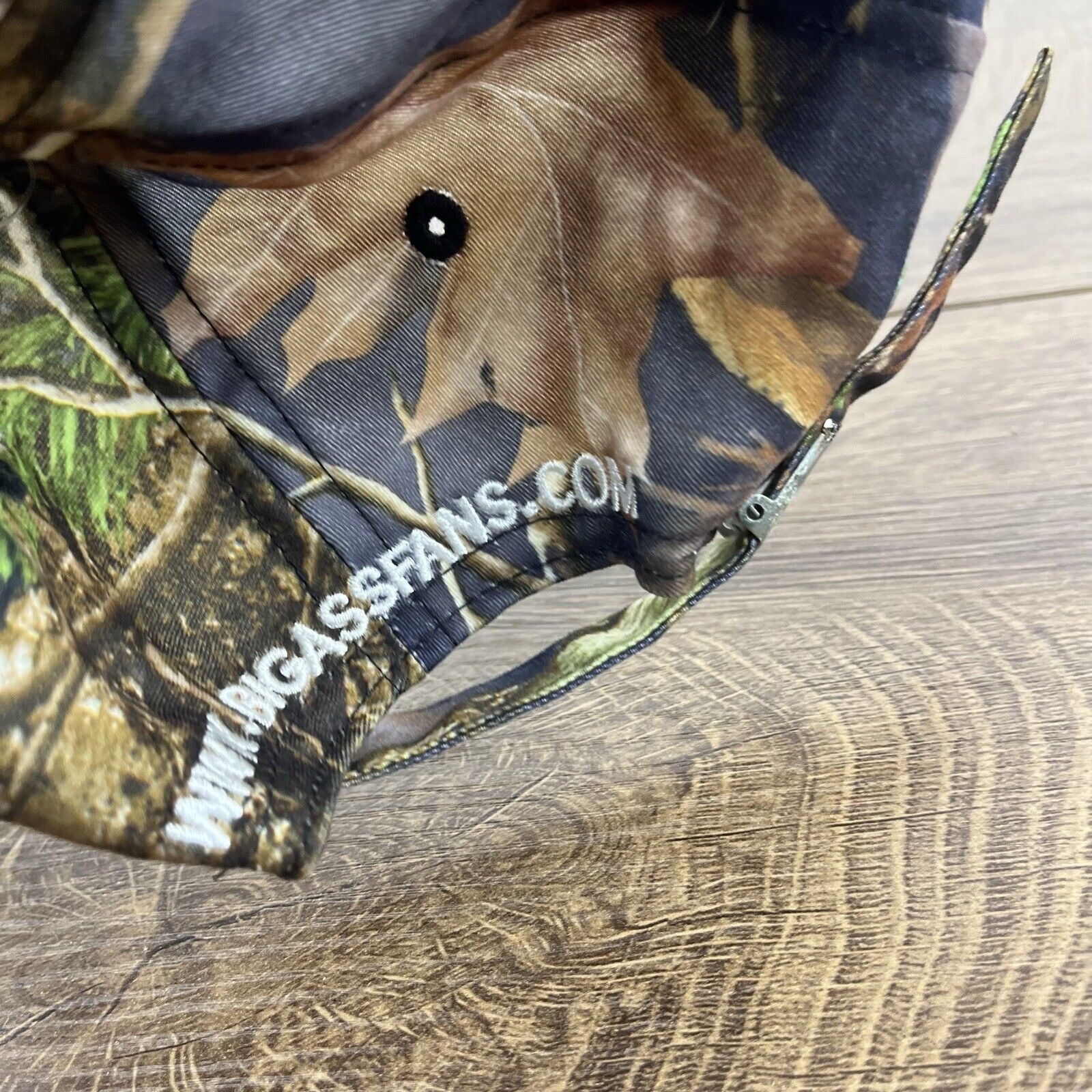 Other Big Ass Fans Hat Fan Camo Adjustable Hat Camo Hat Adjustable Size ONE SIZE - 9 Thumbnail