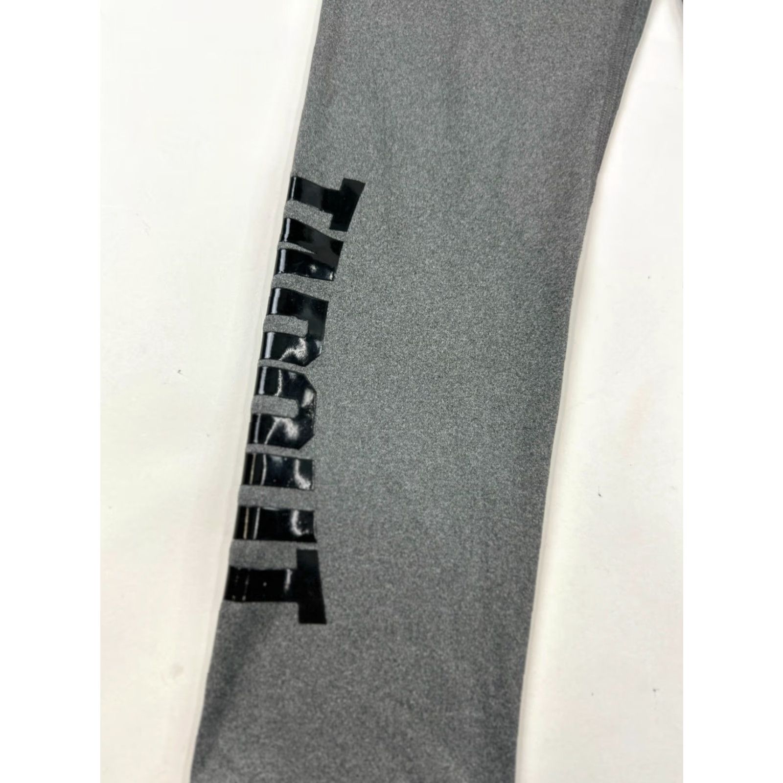 Tapout Tapout Leggings Womens Medium Gray Stretch Active Yoga Gym Workout High Waisted Size 32" / US 10 / IT 46 - 3 Thumbnail