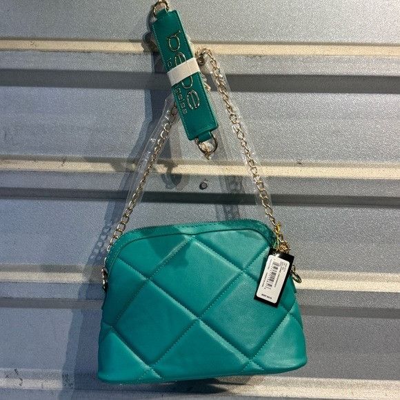 Bebe NWT BEBE GIO DOME TEAL CROSSBODY Size ONE SIZE - 5 Thumbnail