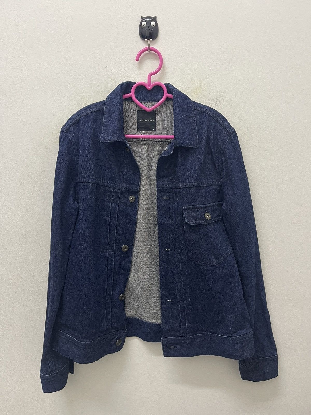 LOWRYS FARM Rare LOWRYS FARM Trucker Type 1 Single Pocket Denim Jacket Size US M / EU 48-50 / 2 - 6 Thumbnail