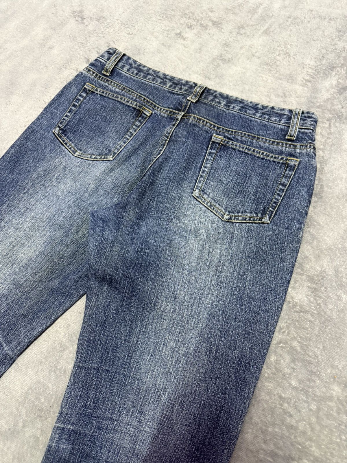 Hysteric Glamour Oririn Japan Panelling Flared Bootcut Jeans Size US 28 / EU 44 - 16 Thumbnail