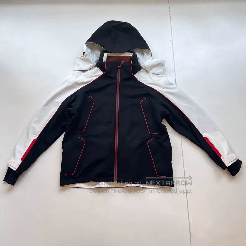 Loro Piana LORO PIANA size 3XL Men's Hooded Patchwork Ski Jacket for A Size US XXL / EU 58 / 5 - 1 Thumbnail