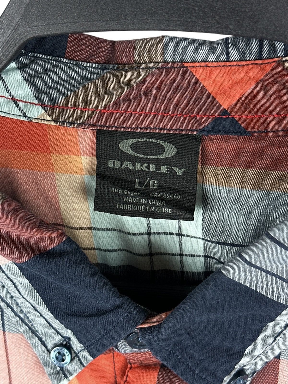 Oakley Oakley Paid Shirt Long Sleeve Button Down Size US L / EU 52-54 / 3 - 5 Thumbnail