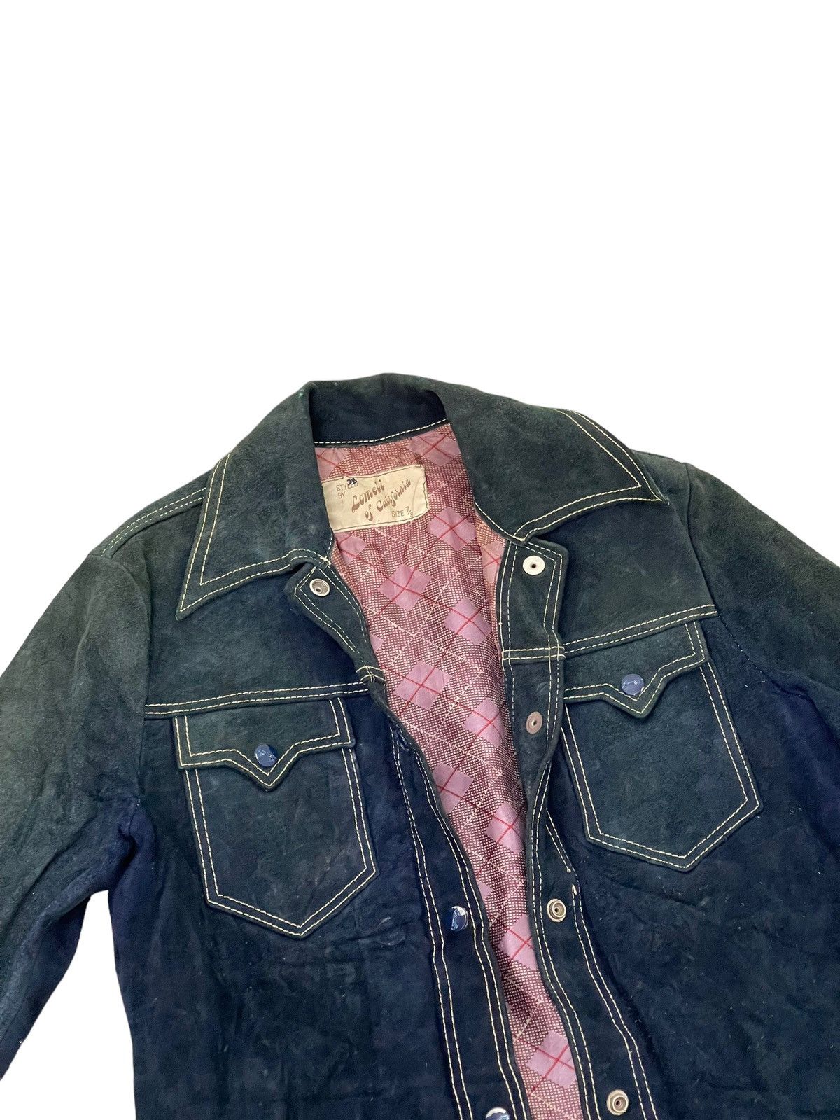 Vintage Suede Leather 80s Lomelli of California Westerner 5🟩6 Size US S / EU 44-46 / 1 - 8 Thumbnail