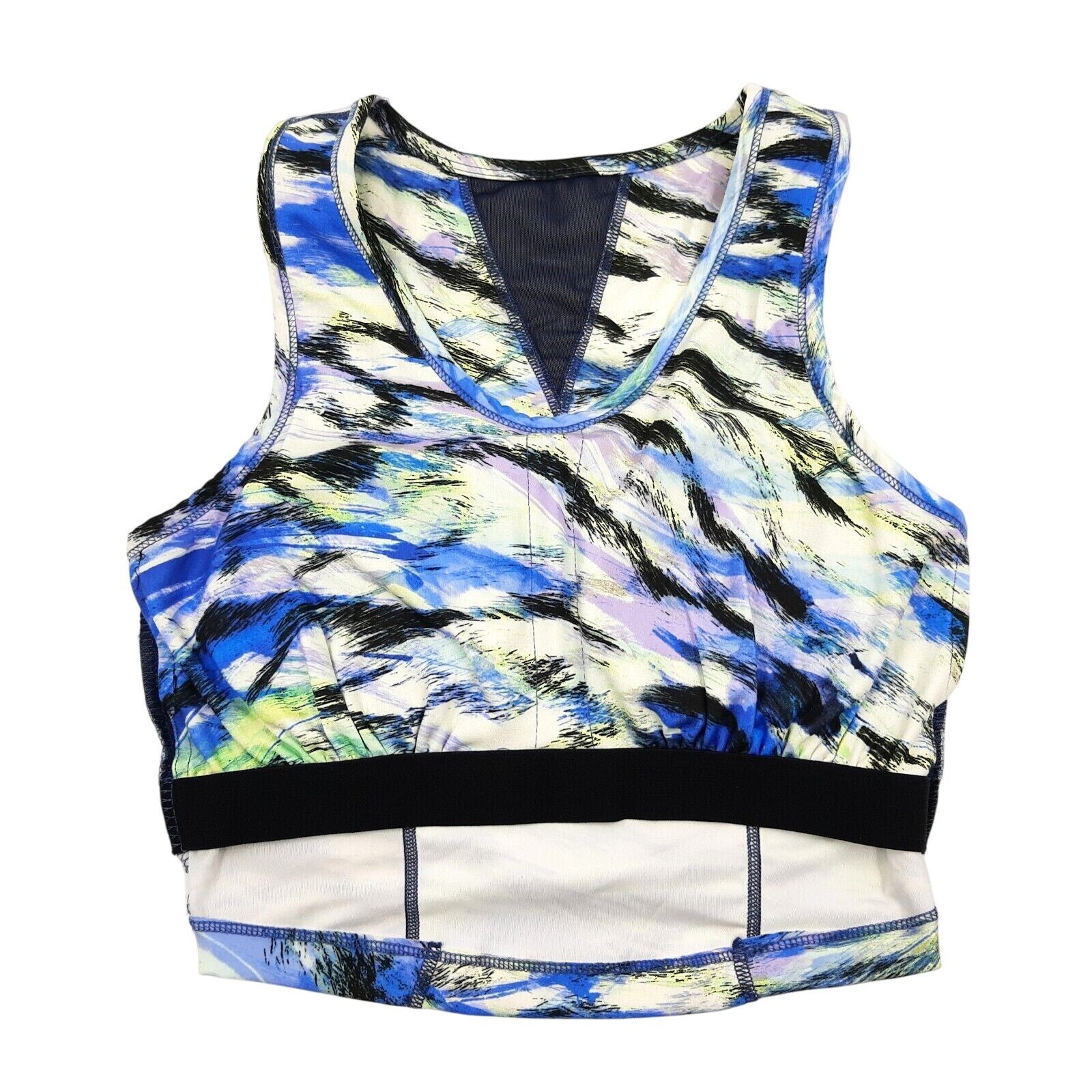 Jones New York Jones New York Women Multi Longline Yoga Sports Bra Size M Size M / US 6-8 / IT 42-44 - 5 Thumbnail