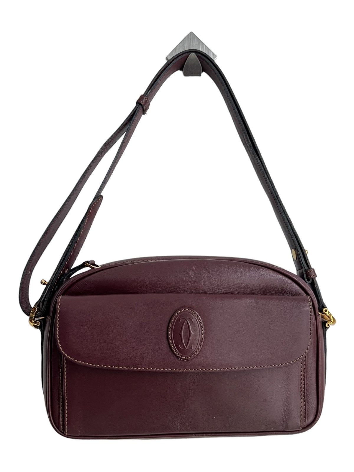 Cartier Iconic Must de Cartier Calfskin Leather Crossbody & Hobo Bag Size ONE SIZE - 3 Thumbnail