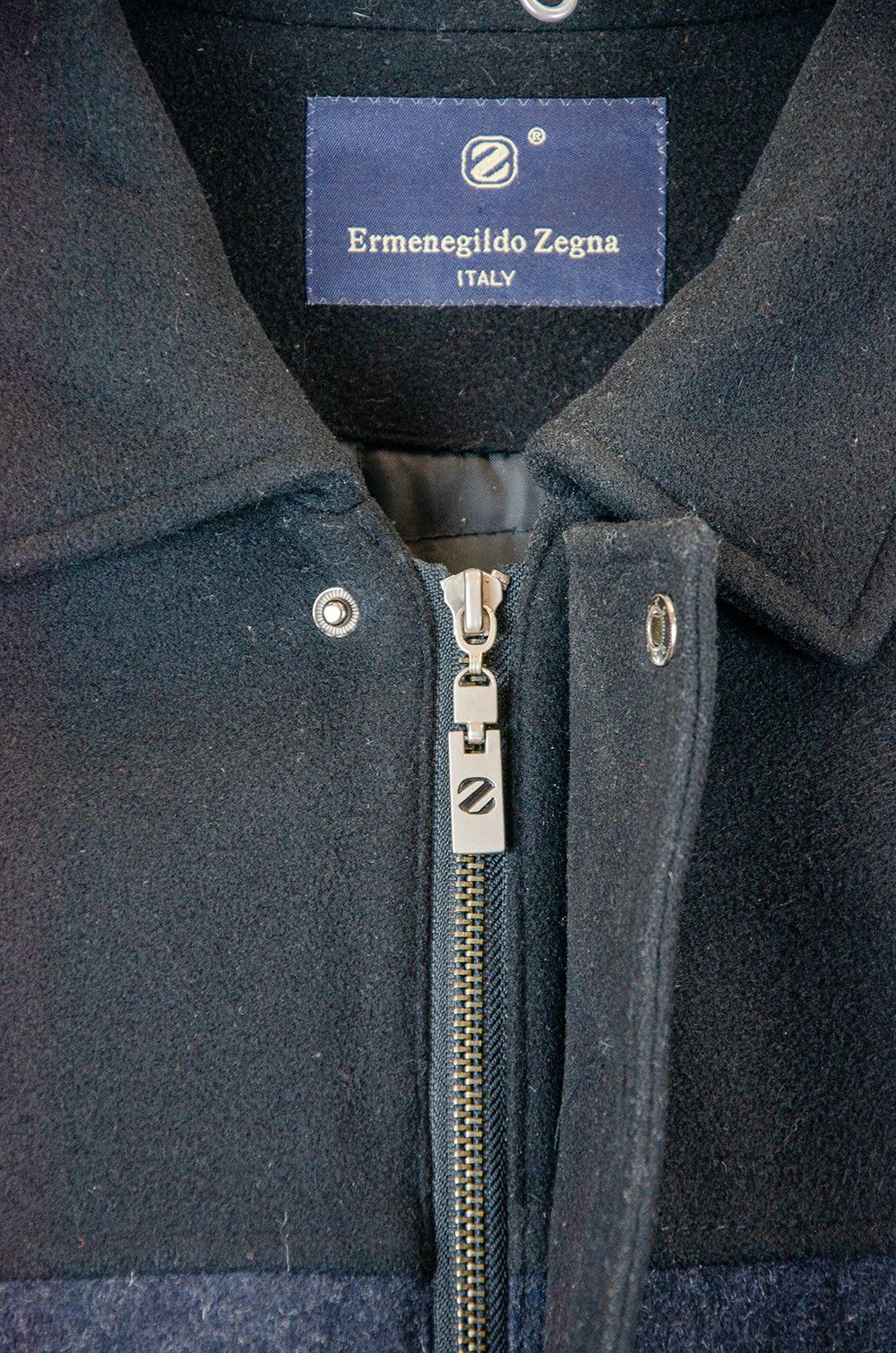 Ermenegildo Zegna Zegna Two-Tone Wool Jacket – 52 IT (Italy) Size US L / EU 52-54 / 3 - 8 Thumbnail