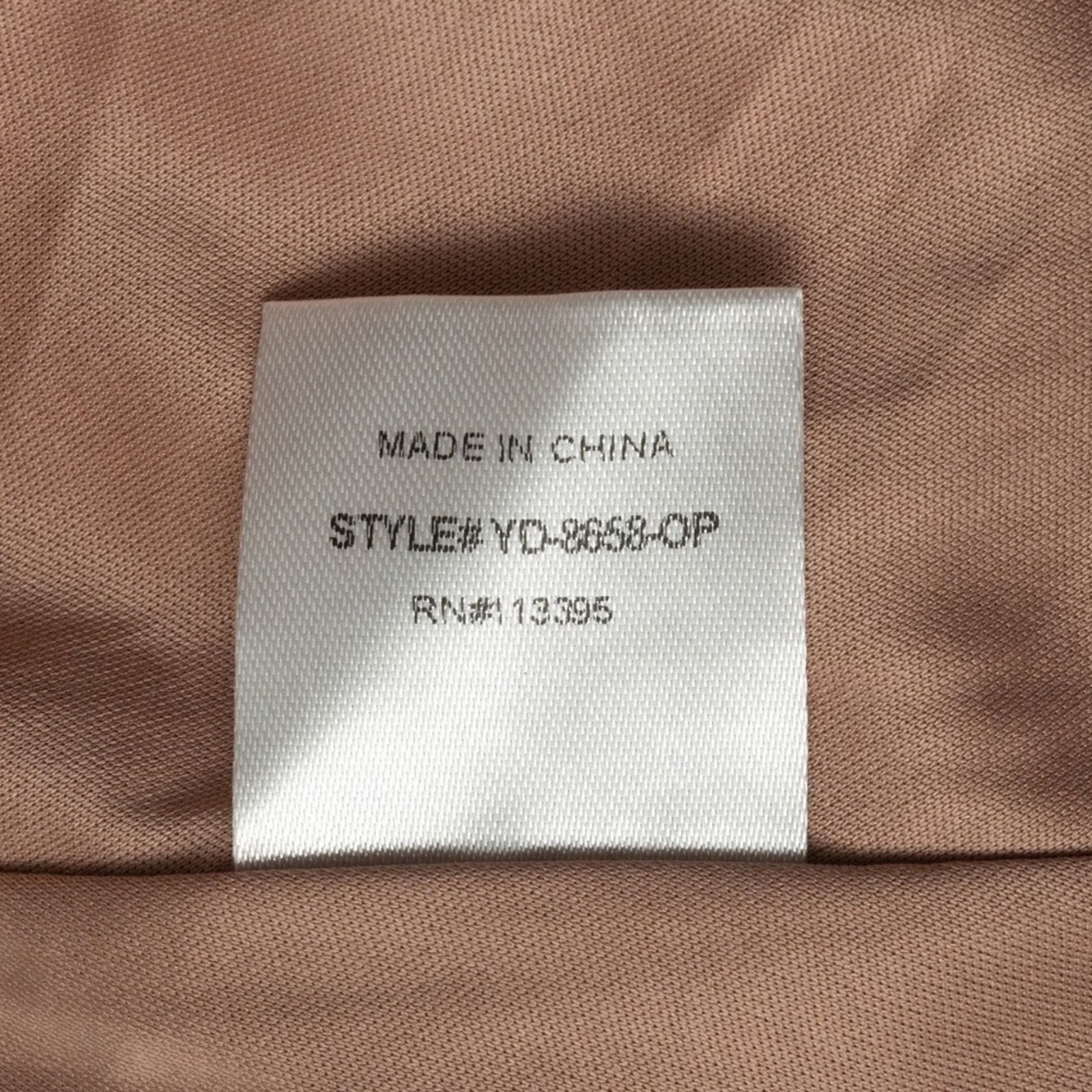 Designer Harlyn - Plunge V-Neck Tie Waist Pleated Gown Size M / US 6-8 / IT 42-44 - 11 Thumbnail