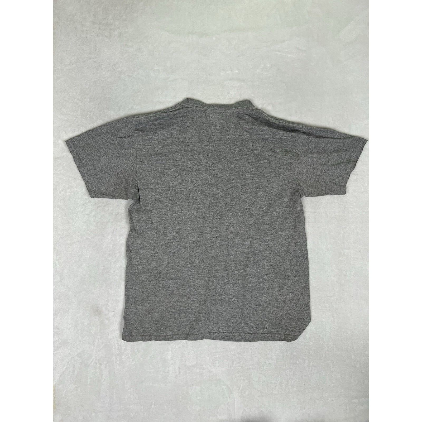 Nike Vintage Nike Gray Essential T-Shirt Mini Swoosh Embroidery G Size US L / EU 52-54 / 3 - 8 Thumbnail
